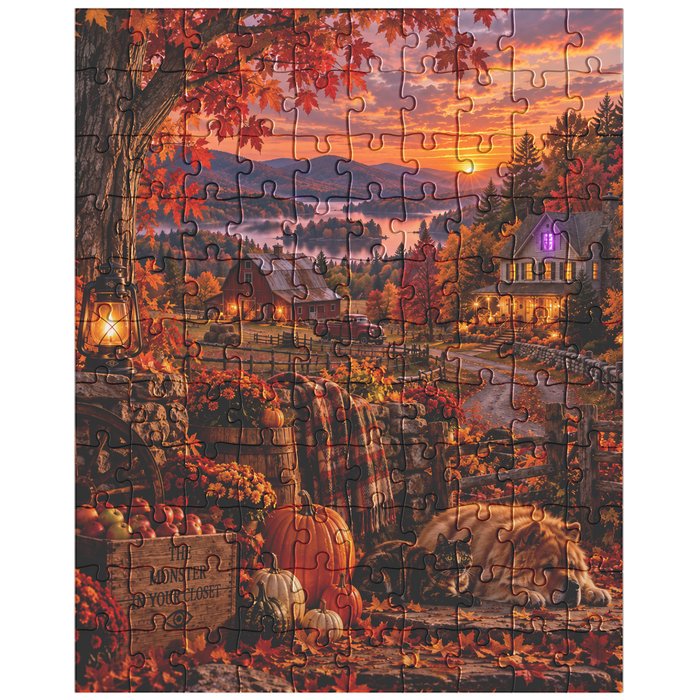 Autumn at the Closet — Jigsaw Puzzle