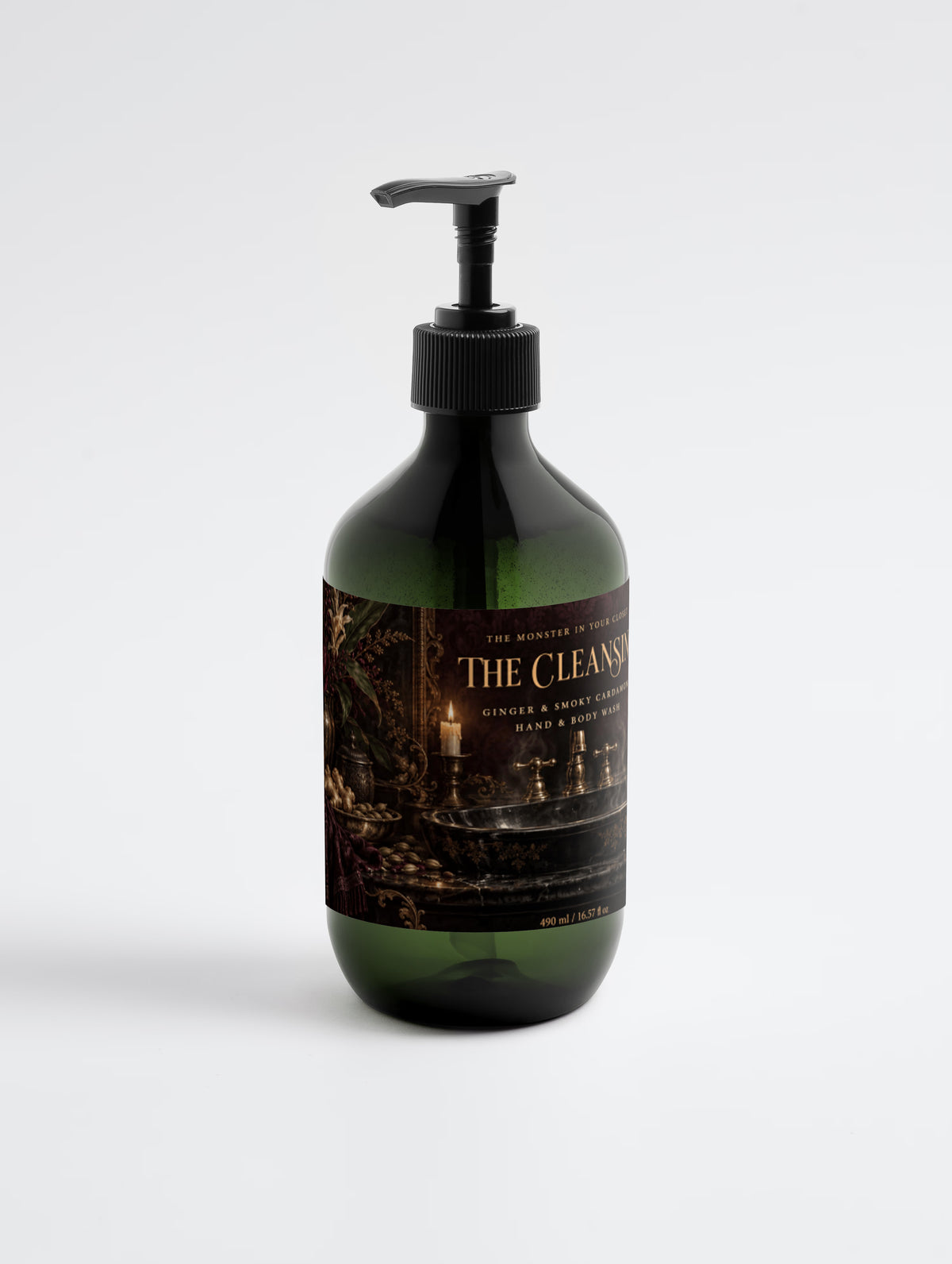 Hand & Body Wash, Ginger & Smoky Cardamom